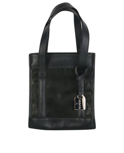 Vtg Mesh Tote Bag, front view